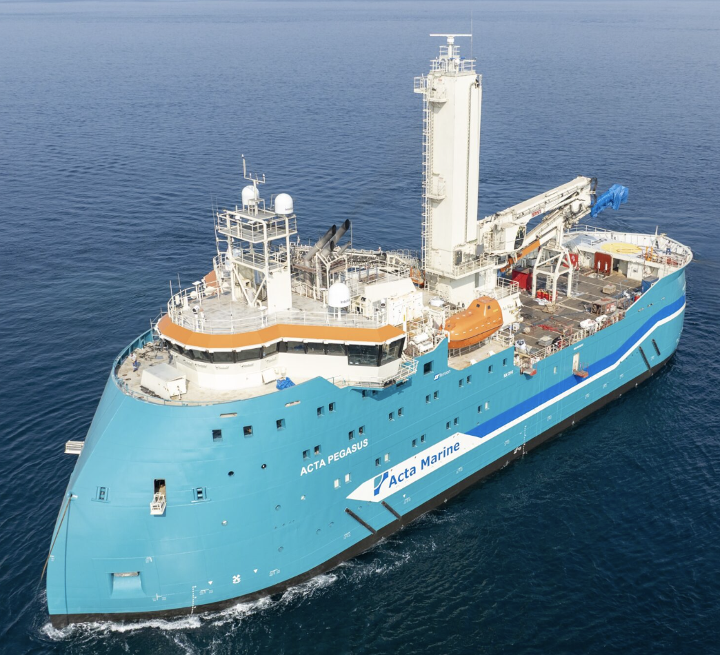 Acta Marine France reçoit son navire Acta Hercules affrété par Vestas