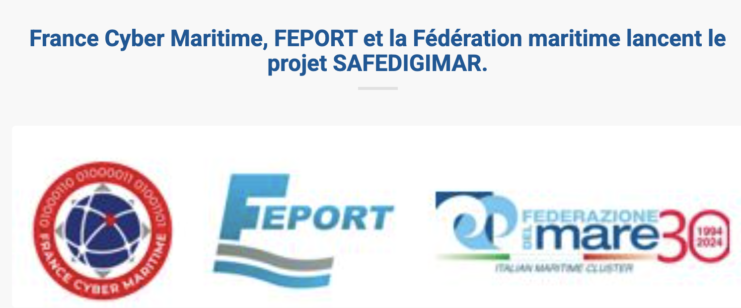 SAFEDIGIMAR : Cybersécurité maritime et portuaire européenne, un pas en avant !