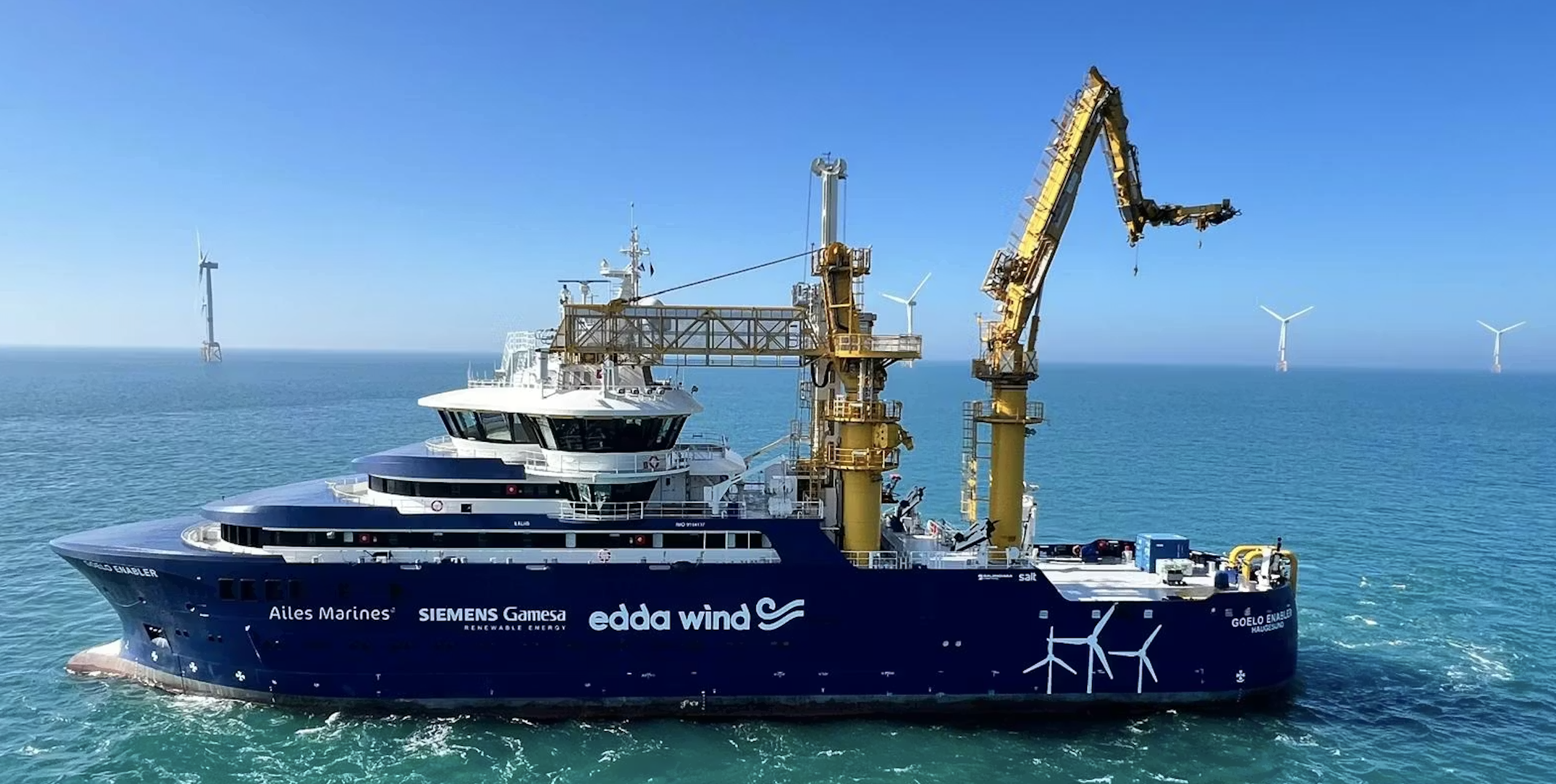 Pour se développer, Edda Wind se dirige vers la vente potentielle de sa flotte spécialisée pour l&rsquo;éolien en mer