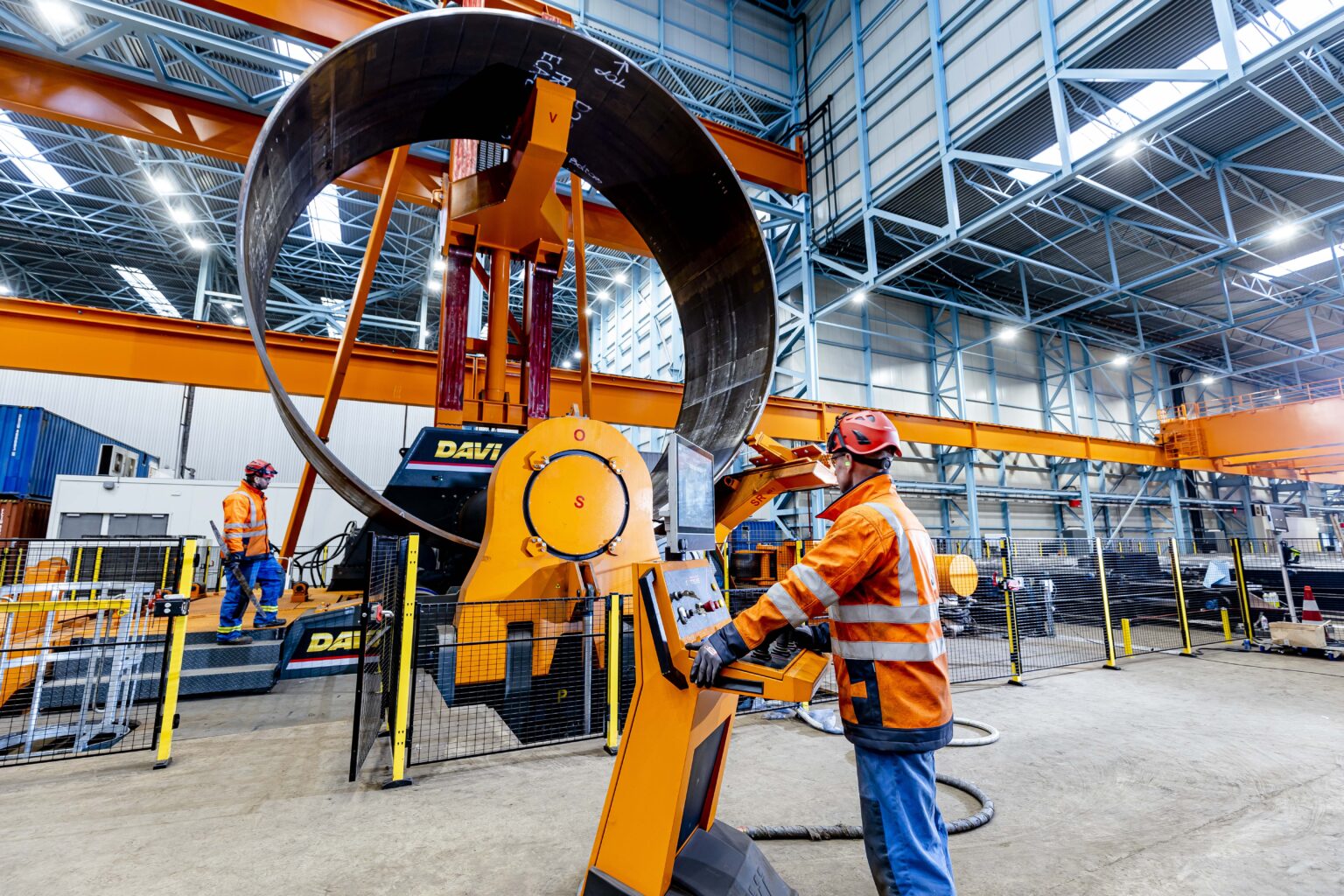 La technologie de laminage Davi permet au groupe Sif d&rsquo;accélérer sa production à Maasvlakte II