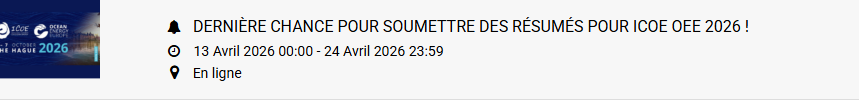 Agenda : Les événements à ne pas rater ! WindEurope, le prix Christian Le Provost et en mai Seanergy