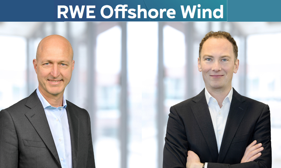 Sven Utermöhlen, PDG de RWE Offshore Wind, part et Tobias Keitel monte !