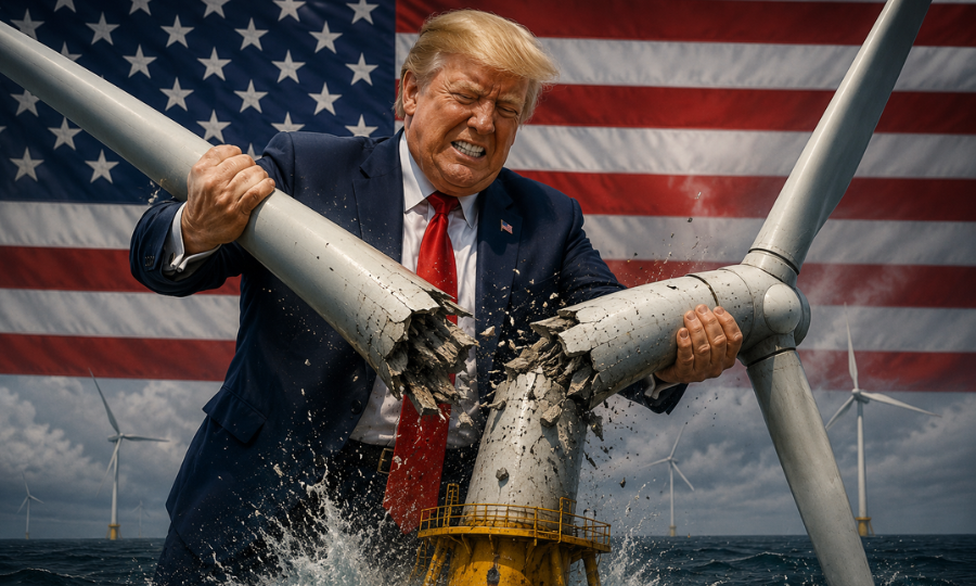 Inquiétudes des investisseurs aux Etats-Unis face aux accords de l&rsquo;administration Trump qui se désengagent des concessions éoliennes en mer