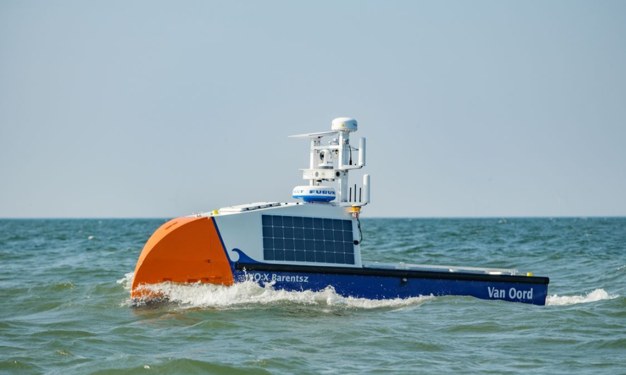 Le drone de surface de Van Oord pour l&rsquo;inspection des parcs en mer a terminé sa première mission