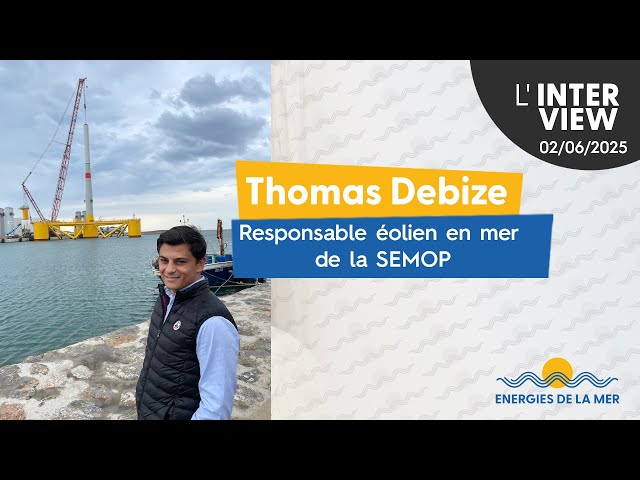 Ocean Winds produit ses premiers kilowatts éolien flottant en France au large de Leucate
