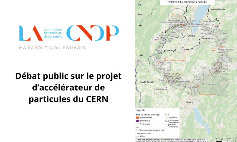 Débat public sur le projet d&rsquo;accélérateur de particules