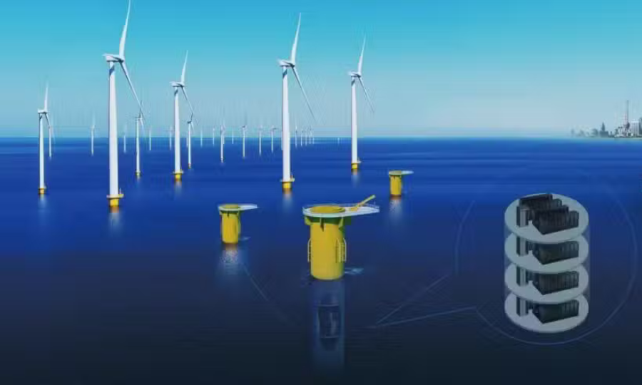 La Chine lance le premier centre de données sous-marin au monde alimenté par l&rsquo;énergie éolienne en mer