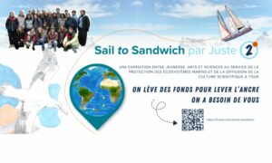 L&rsquo;association Juste 2.0°C cherche ses derniers financements pour son expédition « Sail to Sandwich »