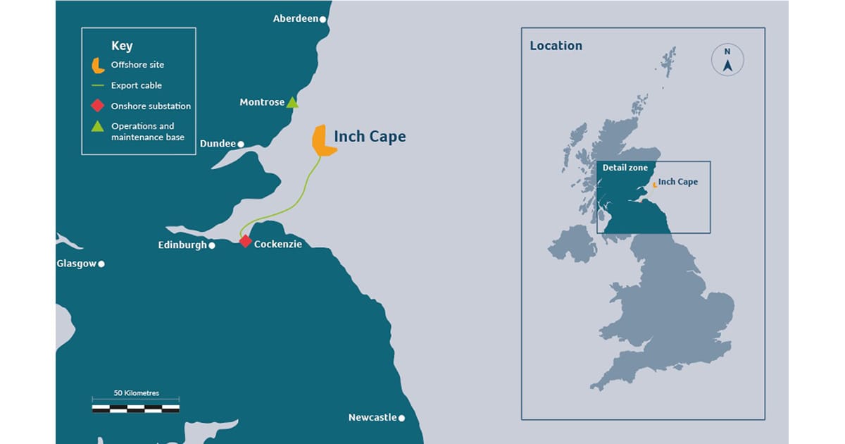 Les trois sections du deuxième câble d&rsquo;exportation d&rsquo;Inch Cape sont posées