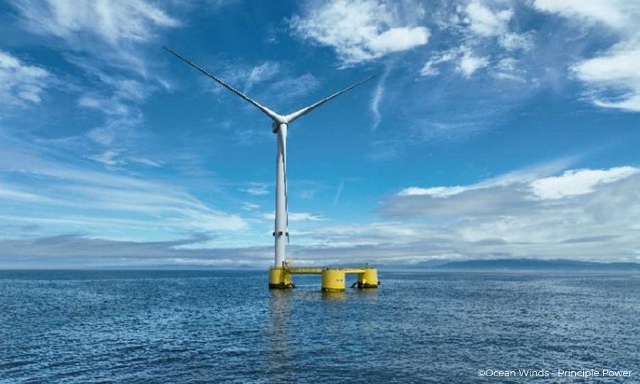 Le parc éolien flottant EFGL à Leucate entre en exploitation en juillet 2026 pour 20 ans