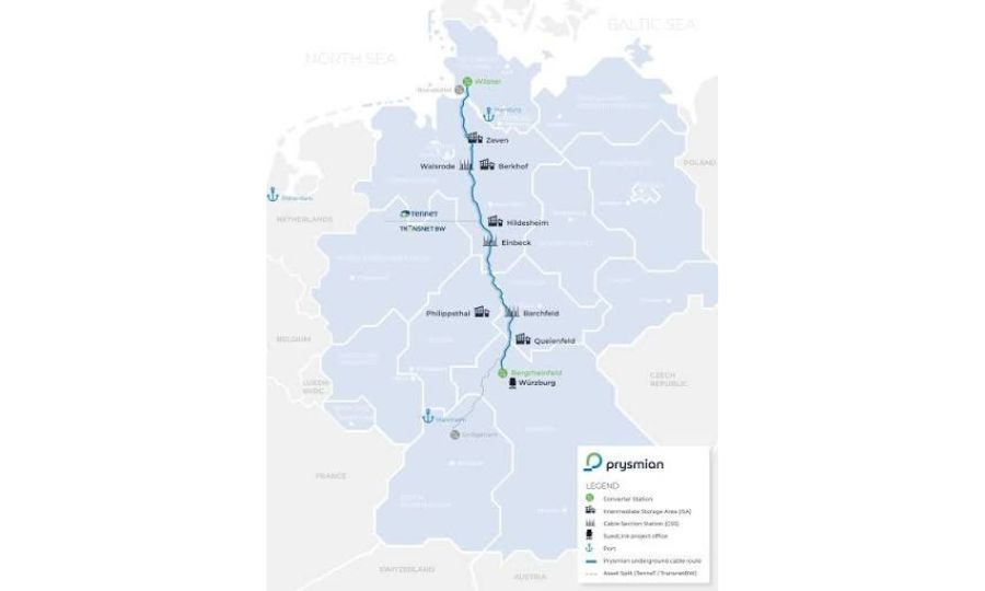 EnBW obtient un financement de 500 millions d&rsquo;euros de SuedLink, l&rsquo;autoroute électrique