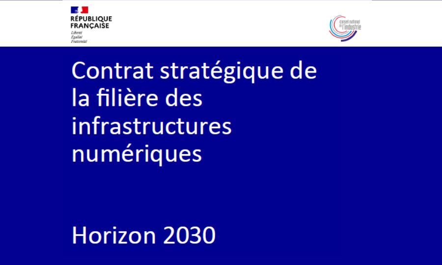 L&rsquo;Etat et la filière des infrastructures numériques signent leur contrat stratégique « Horizon 2030 »