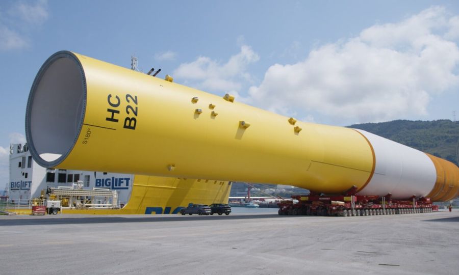 Hornsea 3 : Haizea livre les plus grands monopieux jamais construits en Europe du Sud